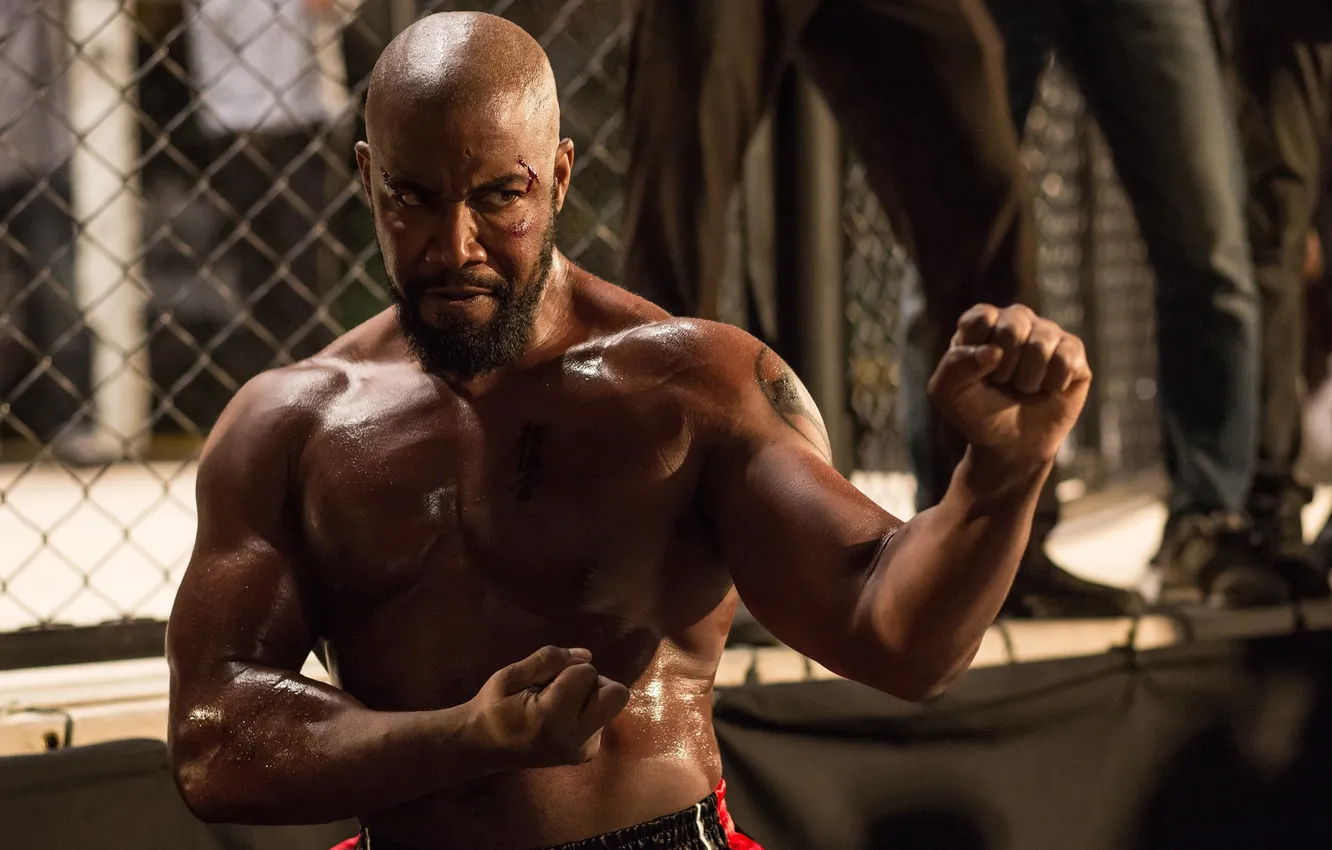 Photo wallpaper people, cell, the ring, muscles, Michael Jai White, Michael Jai White, Never give up 3, …