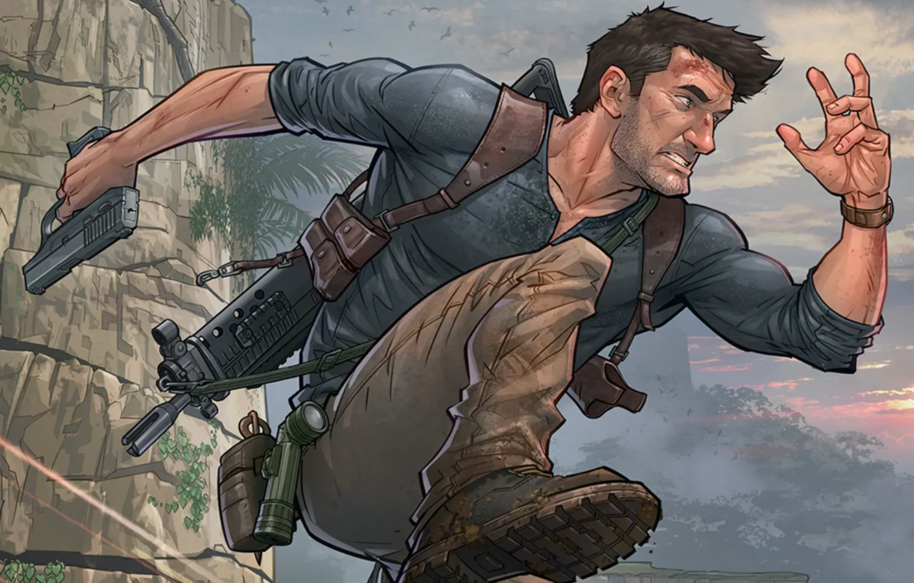 Photo wallpaper Nathan, Drake, Uncharter