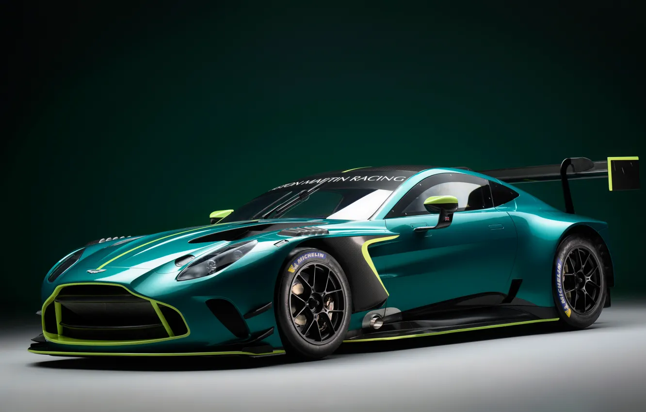 Photo wallpaper Aston Martin, Vantage, The Mans, Aston, GT3, Turbo, V8 Engine, Racing Car