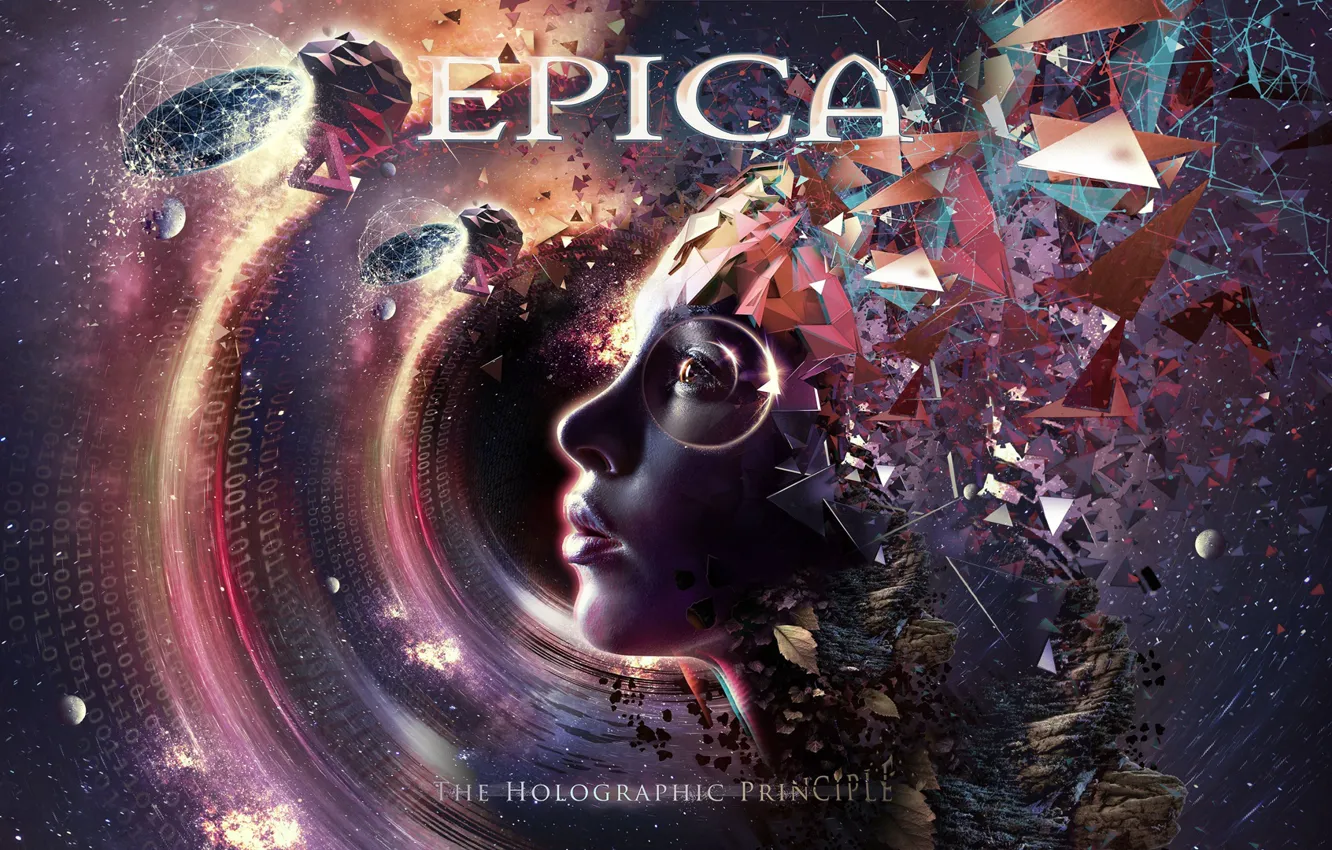 Photo wallpaper metal, gothic, sympho, Epica, The Holographic Principle