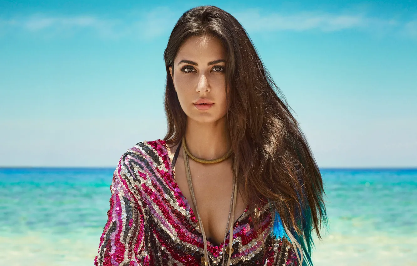 Photo wallpaper girl, hot, sexy, eyes, smile, beautiful, figure, model