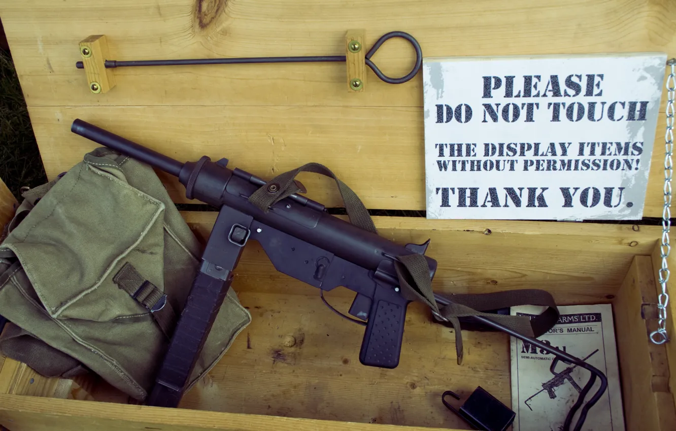 Photo wallpaper weapons, the gun