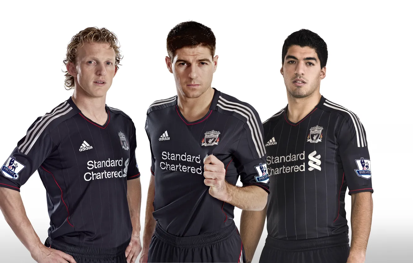 Photo wallpaper football, England, Adidas, Steven Gerrard, Premier League, Liverpool, Liverpool, Steven Gerrard