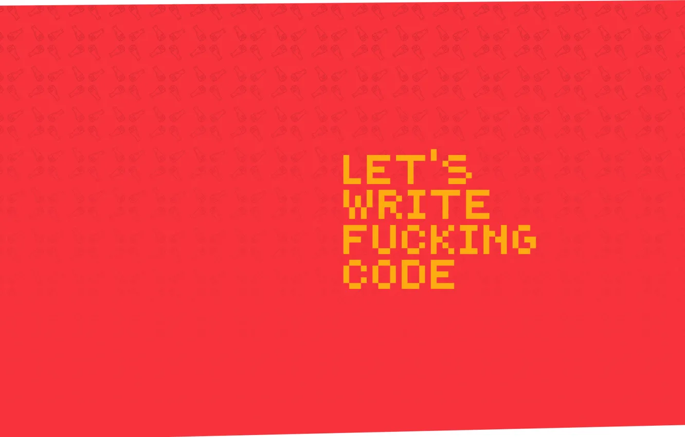 Photo wallpaper text, beer, icon, code, motivation, Programming, coding, flat style