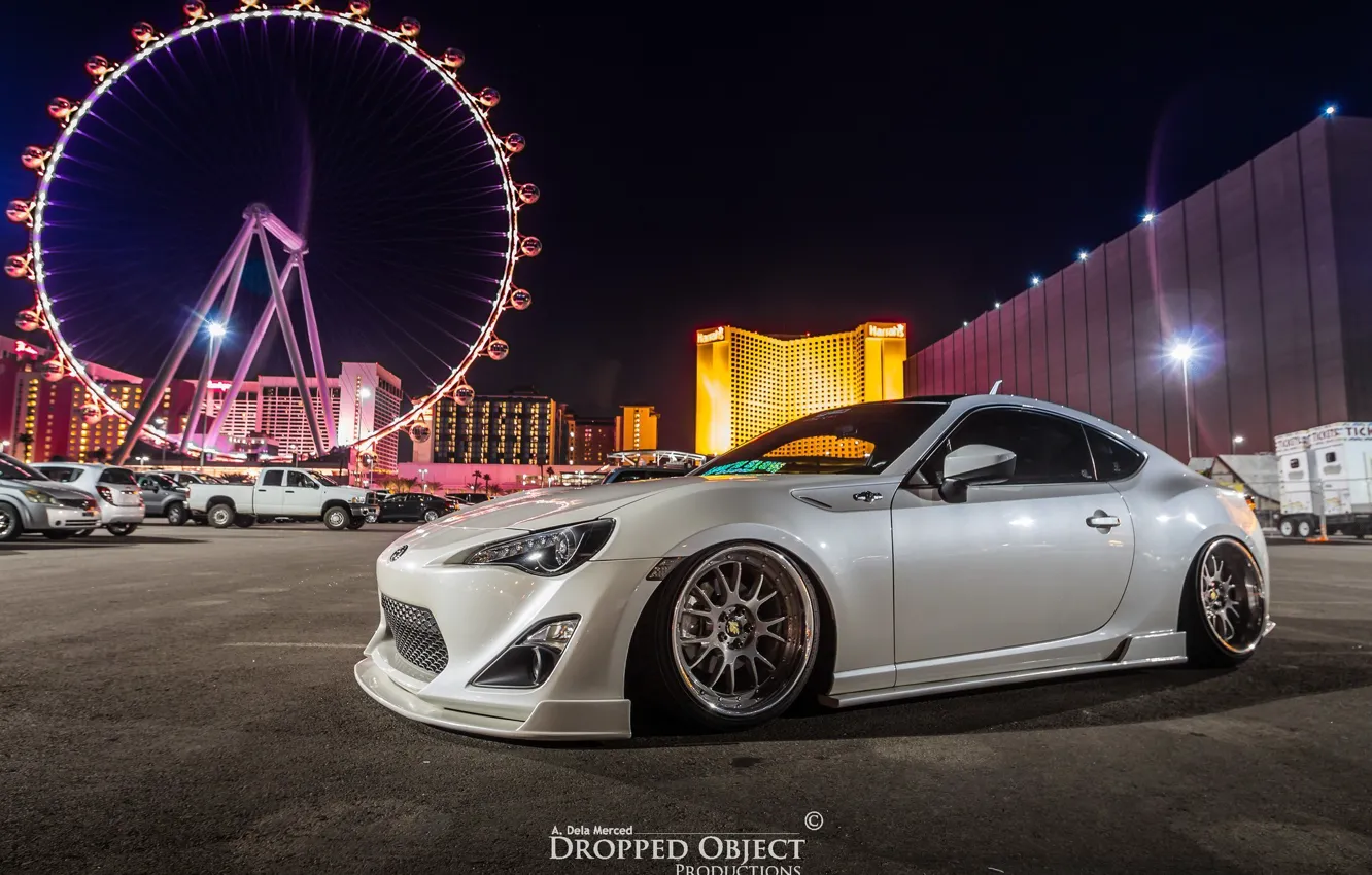 Photo wallpaper tuning, low, power, stance, Scion, GT86, Turbo, FR-S