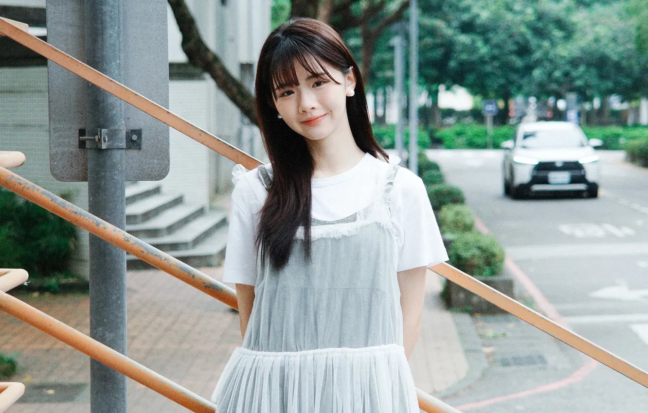 Photo wallpaper China, wallpaper, girl, sexy, woman, model, asian, cute