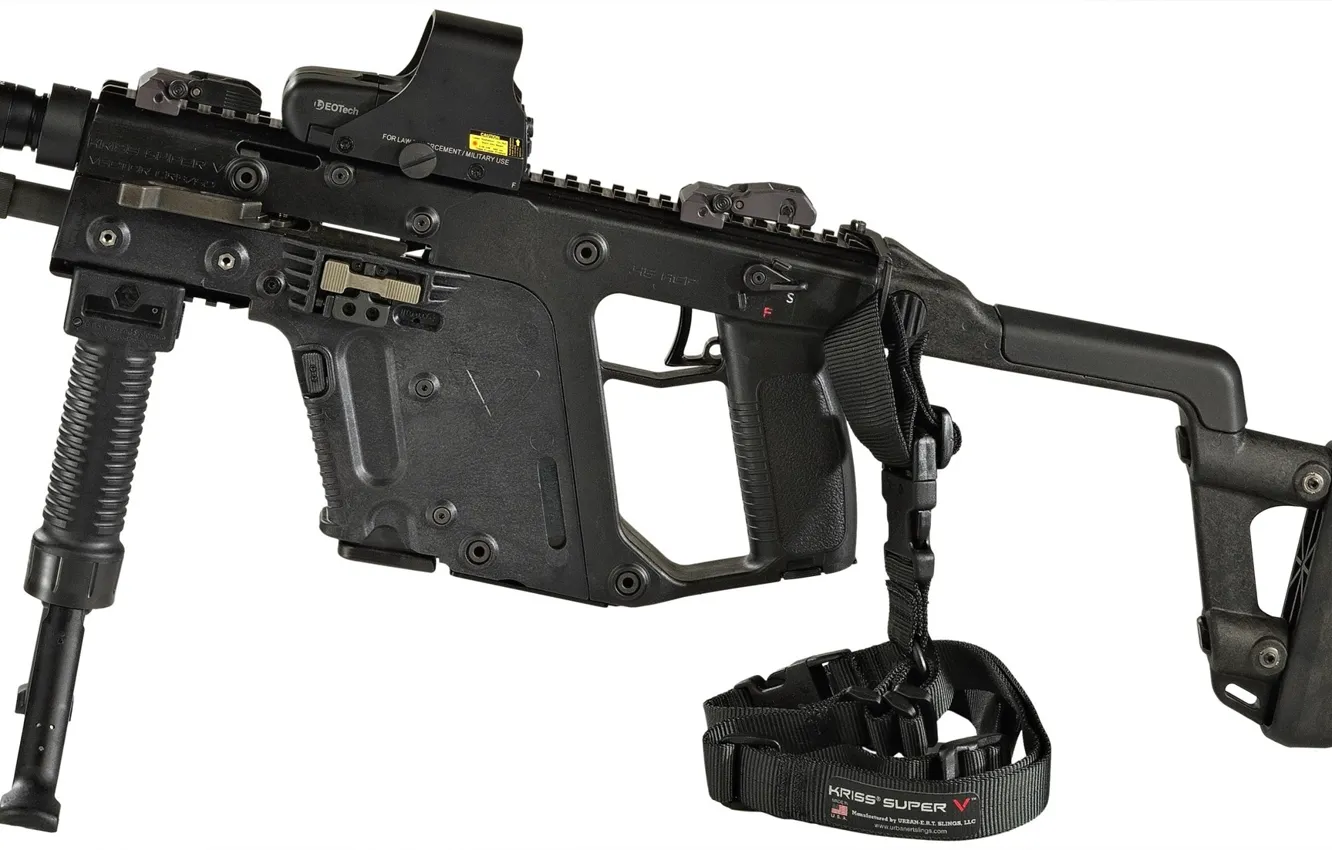 Photo wallpaper gun, USA, weapon, Kriss Super V, Kriss, bandolier, .45, semi-automatic