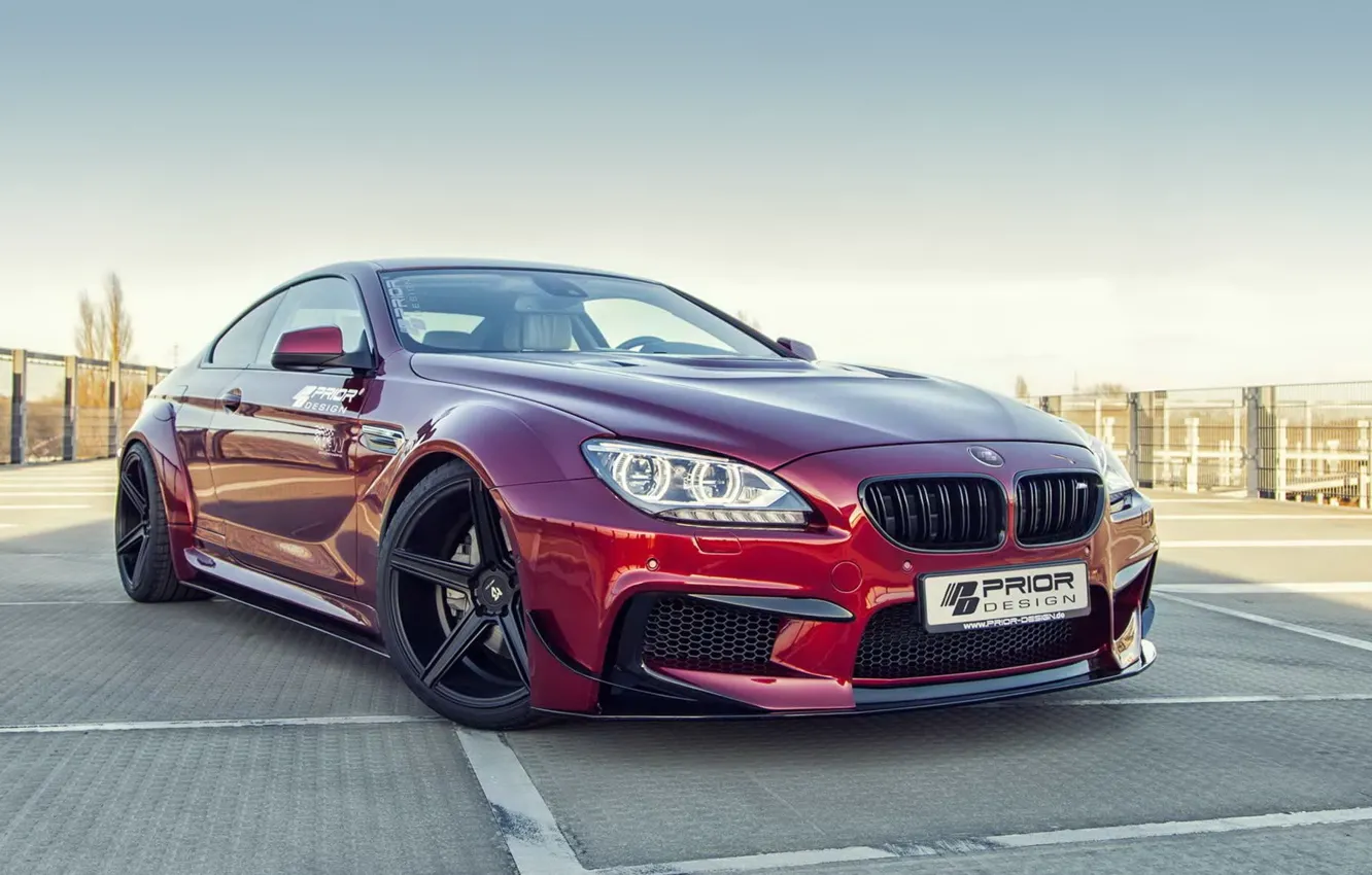 Photo wallpaper BMW M6, Prior Design, Widebody, Kit, PD6XX