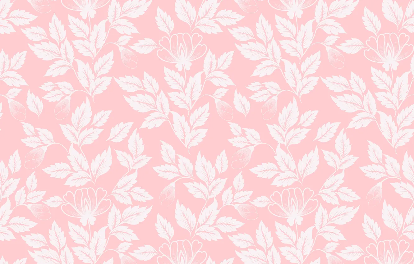 Photo wallpaper flowers, texture, seamless background