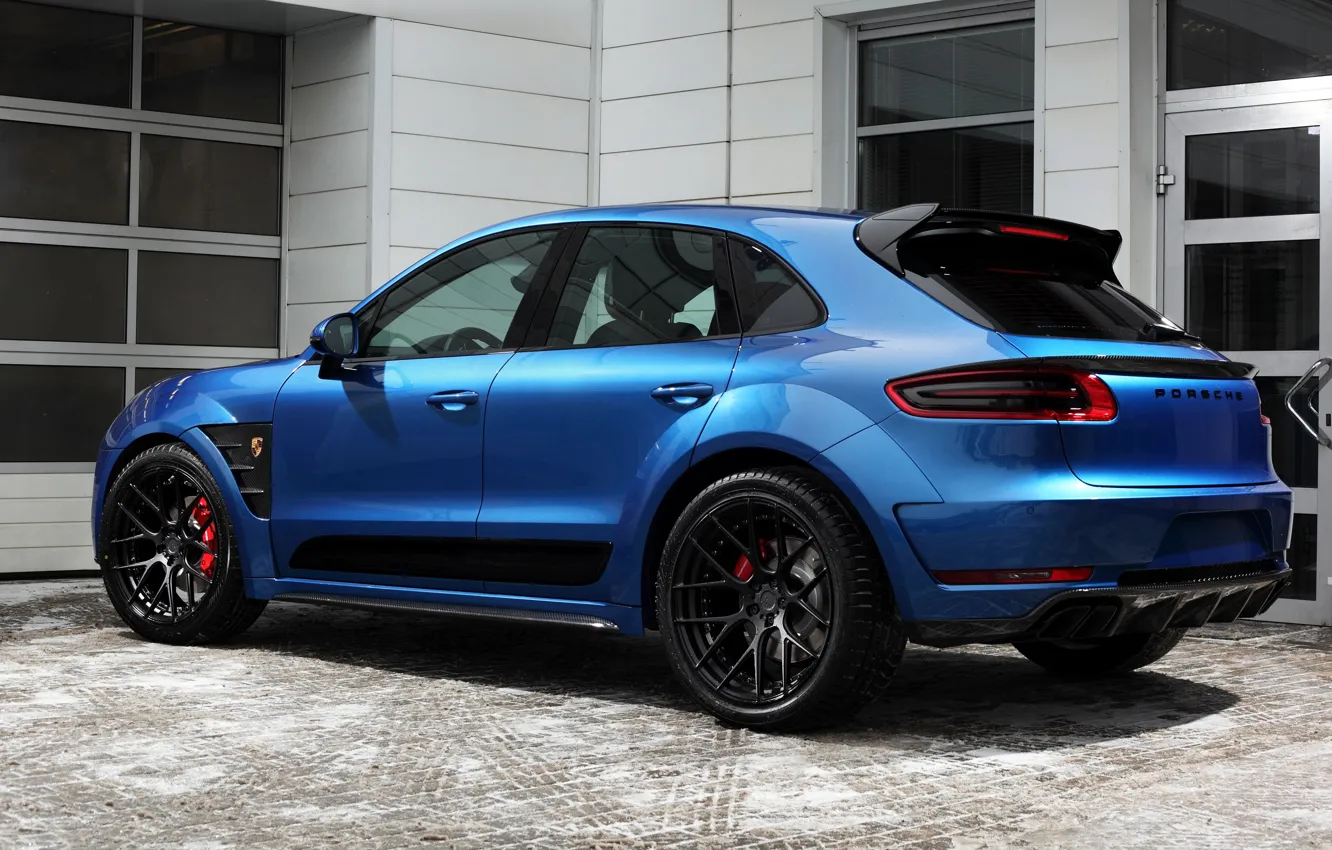 Photo wallpaper Porsche, Porsche, Ball Wed, 2014, Ursa, Macan, makan, 95B