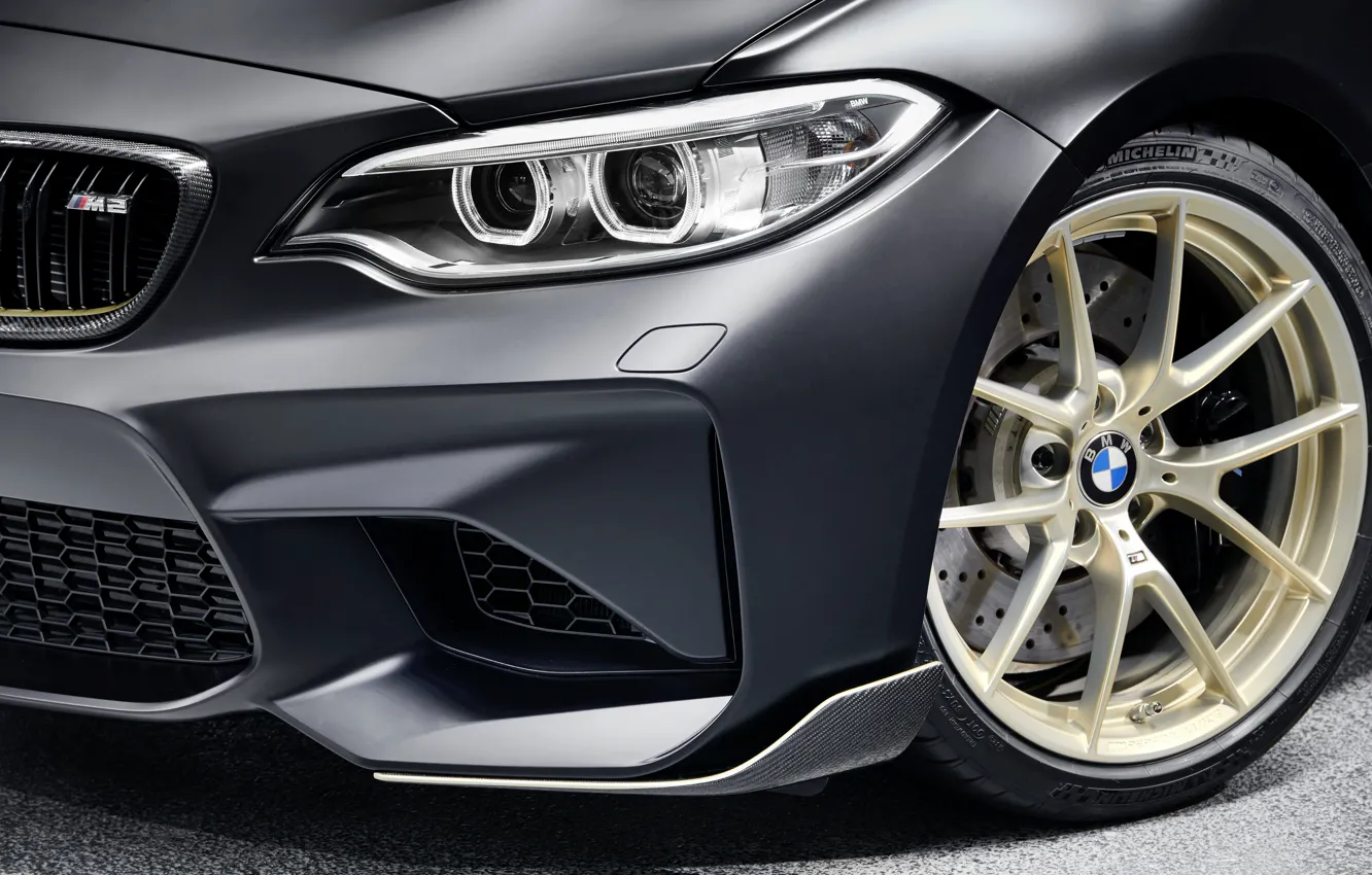 Photo wallpaper BMW, 2018, the front part, F87, M2, M2 M Performance Parts Concept