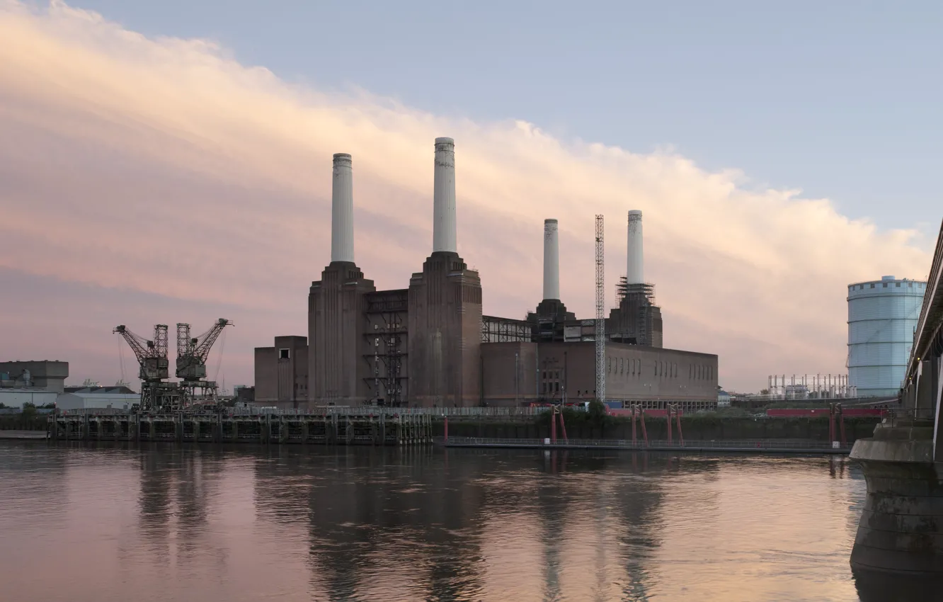 Photo wallpaper industry, Battersea Power Station, Power Station "Battersea"