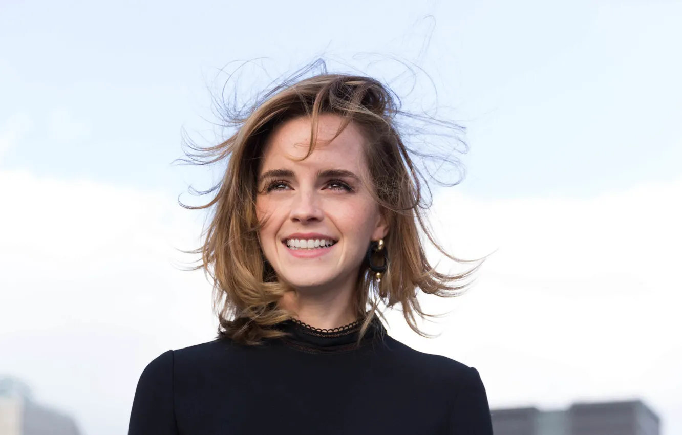 Photo wallpaper girl, actress, girl, Emma Watson, Emma Watson, smile, actress