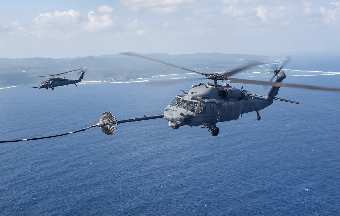 Photo wallpaper Helicopter, USAF, HH-60 Pave Hawk