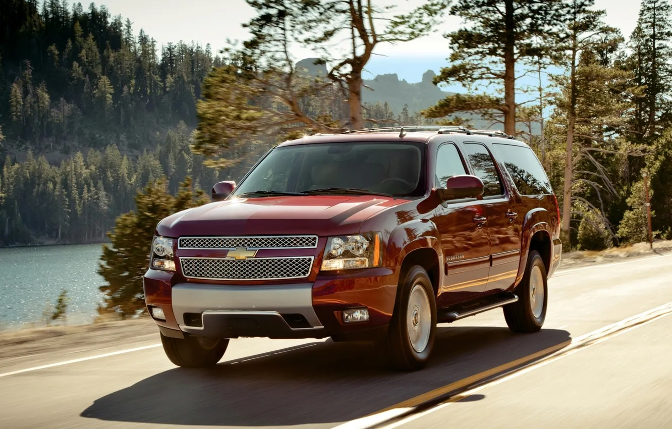 Photo wallpaper Chevrolet, jeep, Chevrolet, the front, suburban