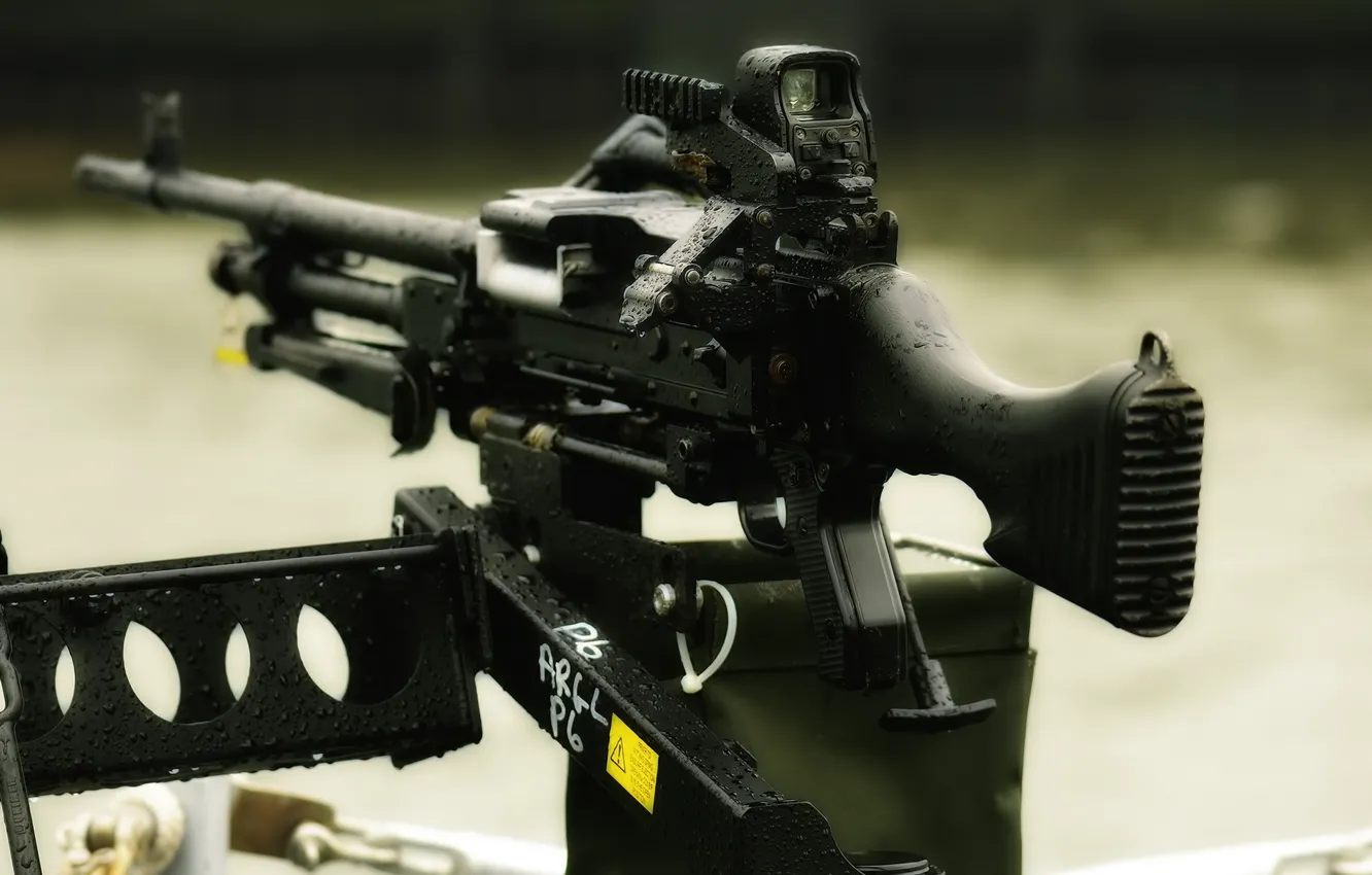 Photo wallpaper weapons, machine gun, M240