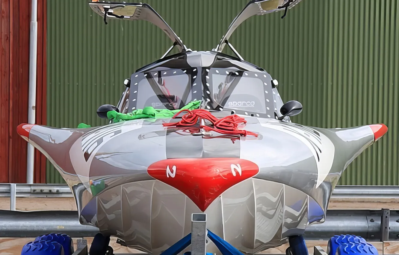 Photo wallpaper race, boat, speed