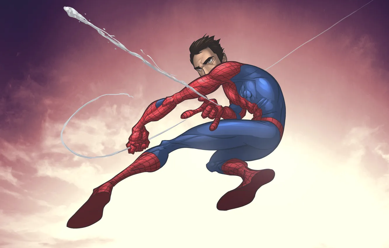 Photo wallpaper Spider-man, Spider-Man, Ultimate Spider-Man