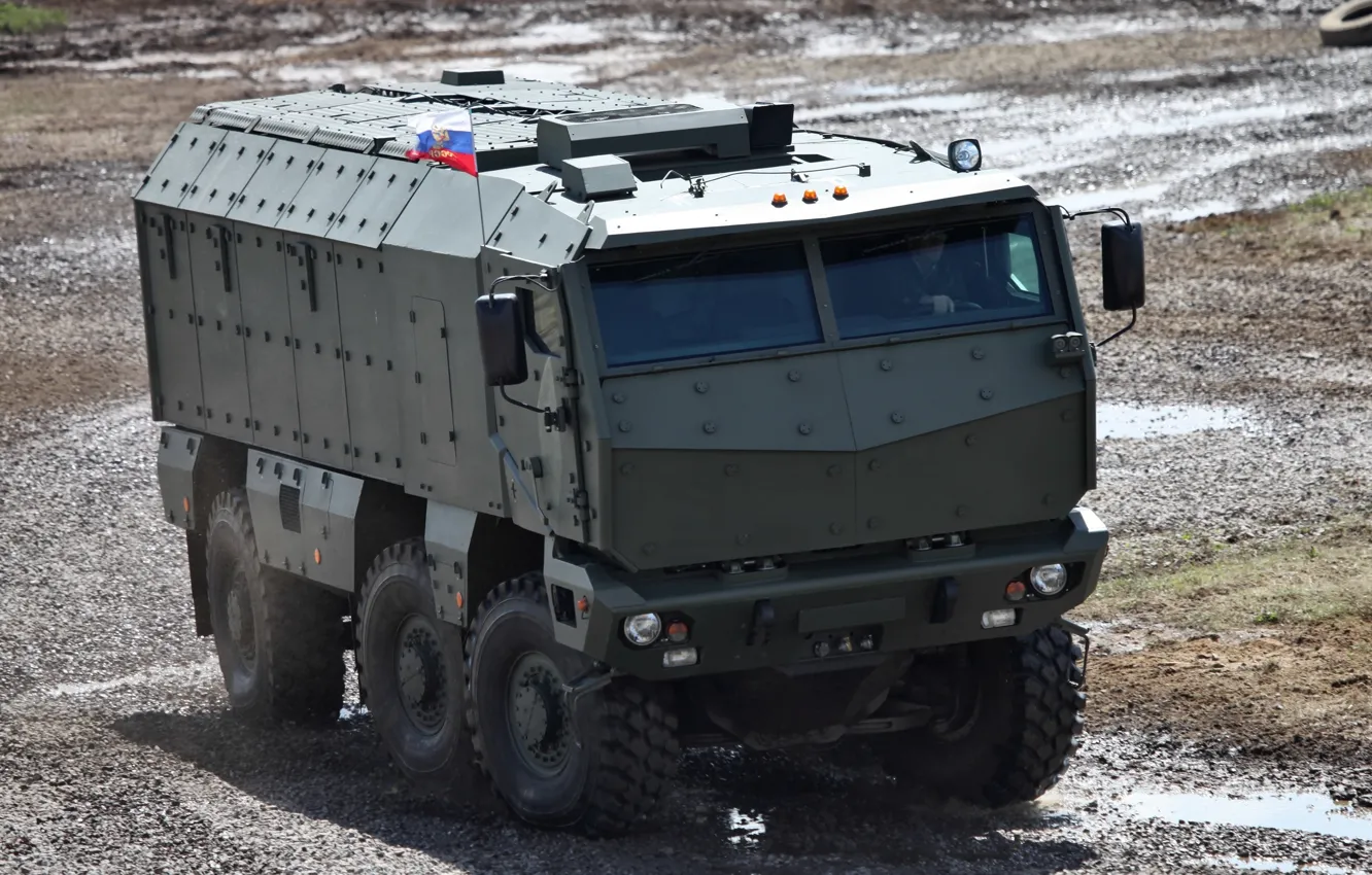 Photo wallpaper KAMAZ, Russian, Typhoon, Armored car, Multifunction