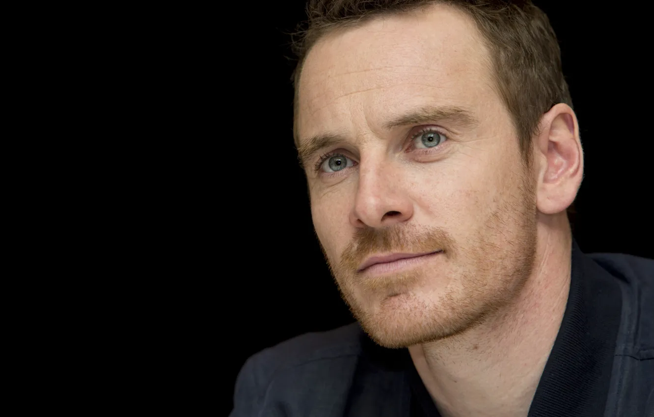 Photo wallpaper look, actor, bristles, Michael Fassbender, Michael Fassbender