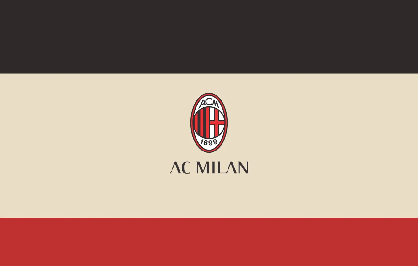 Photo wallpaper Milan, Rossoneri, Milan