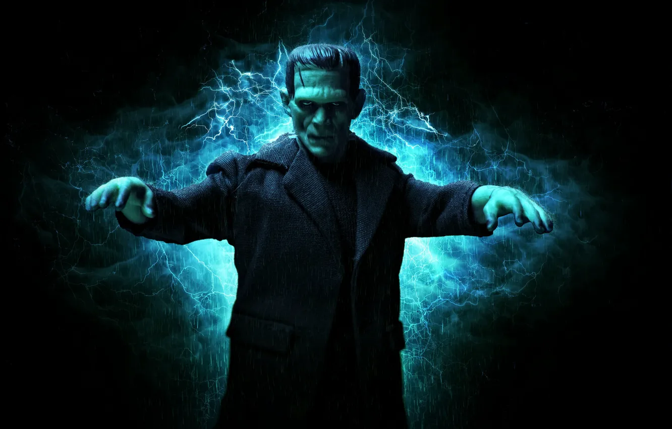 Photo wallpaper toy, figurine, Frankenstein