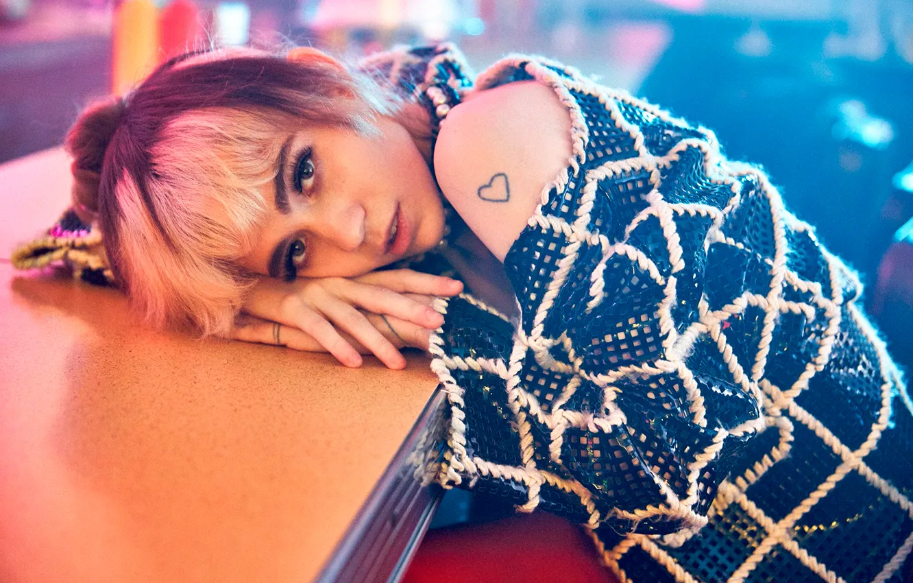 Photo wallpaper musician, Grimes, Nylon, canadian singer, Grimes