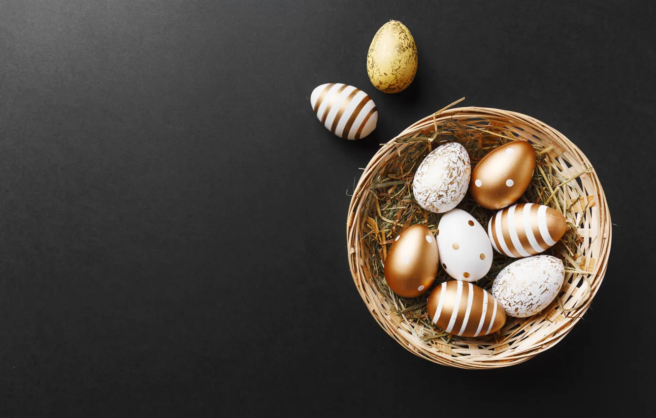Photo wallpaper background, eggs, Easter, socket, eggs