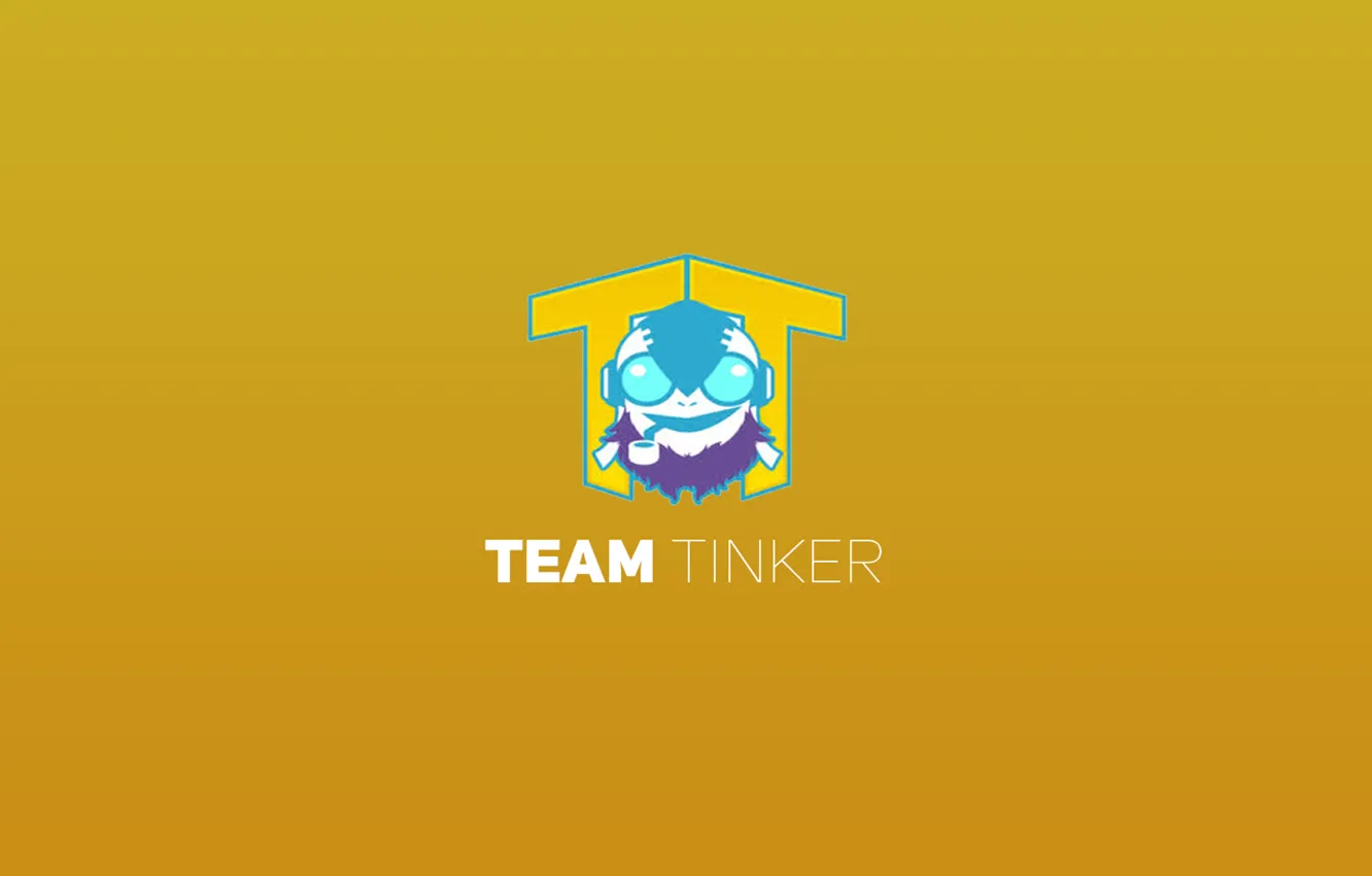 Photo wallpaper dota2, Team Tinker