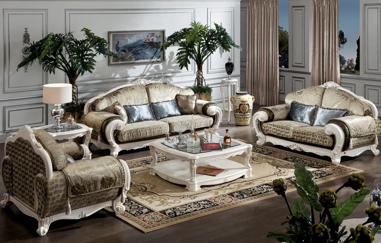 Photo wallpaper design, style, room, interior, bedroom