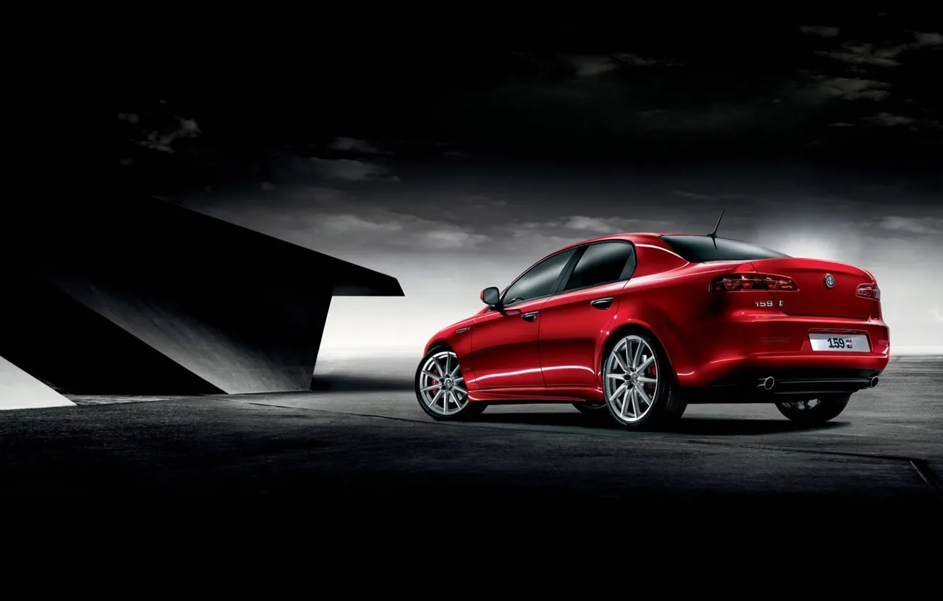 Photo wallpaper background, Alfa Romeo, 159t