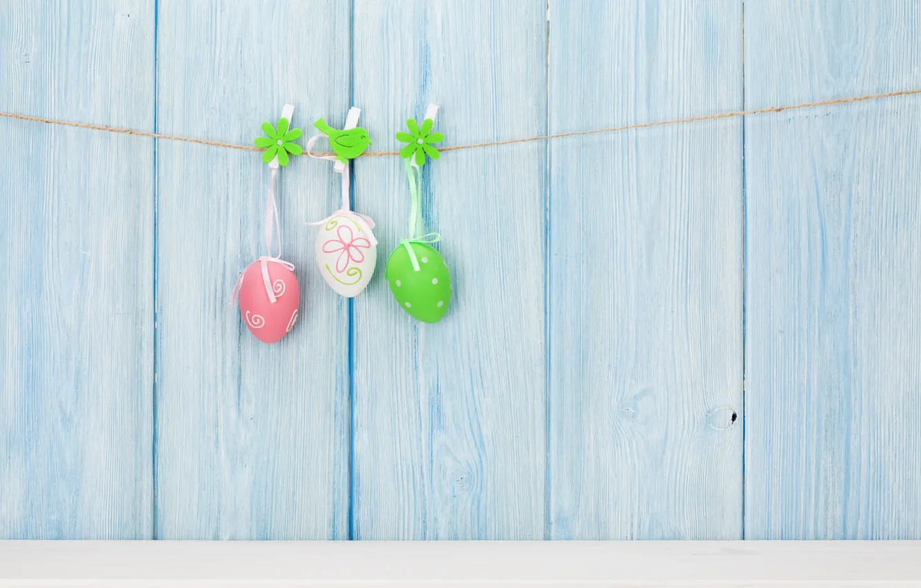 Photo wallpaper Easter, spring, Easter, eggs, Happy, pastel, the painted eggs