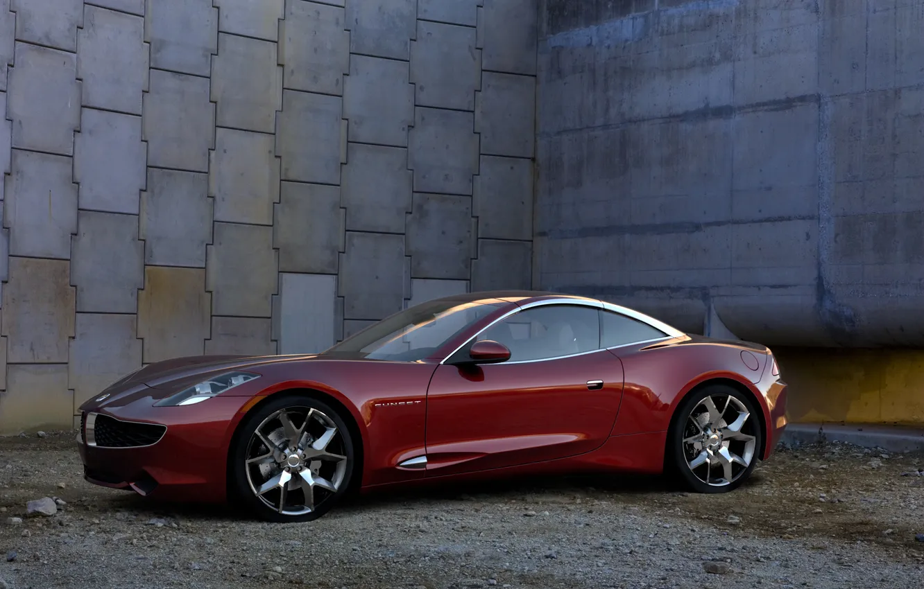 Photo wallpaper Roadster, Supercar, Karma, Fisker