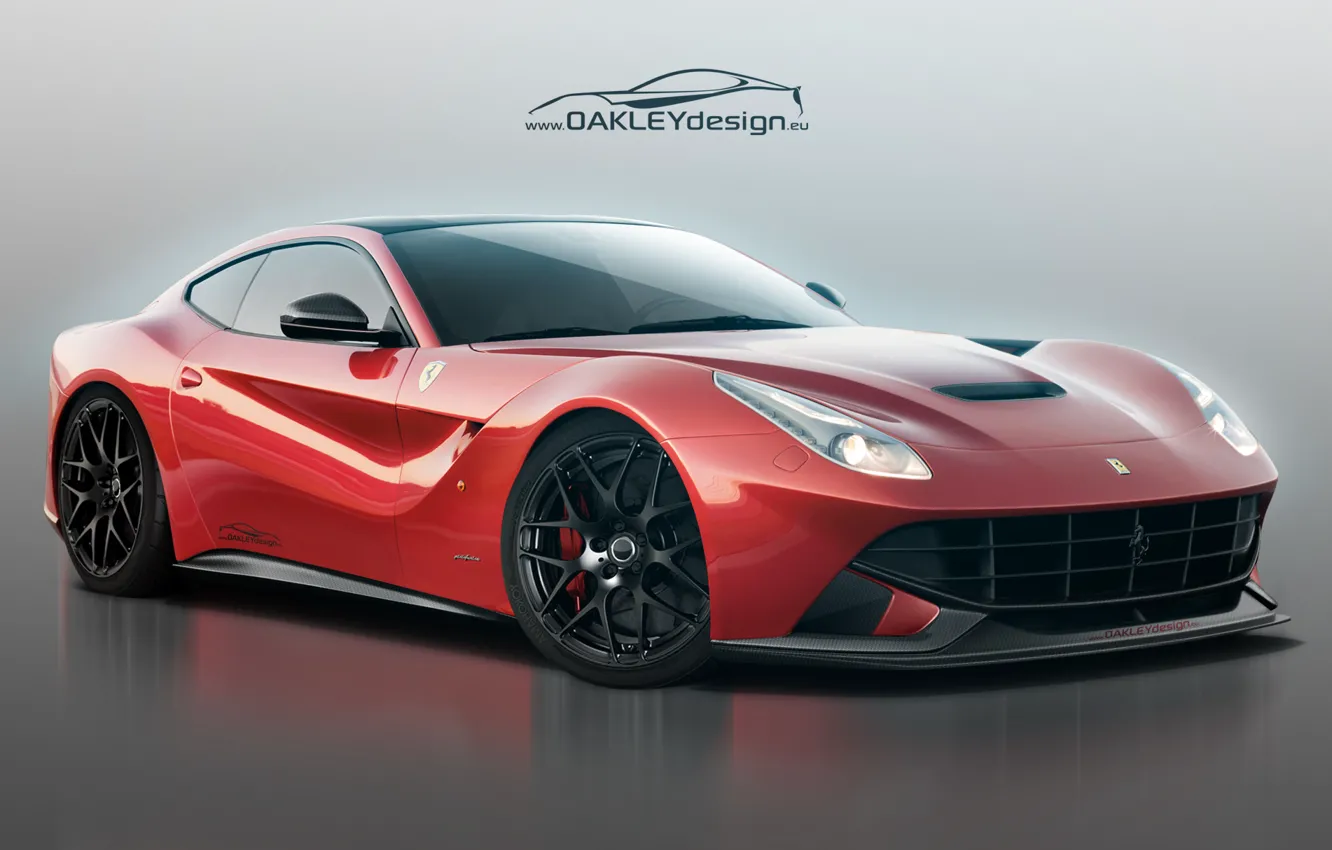 Photo wallpaper auto, Ferrari, f12, berlinetta, Oakley design