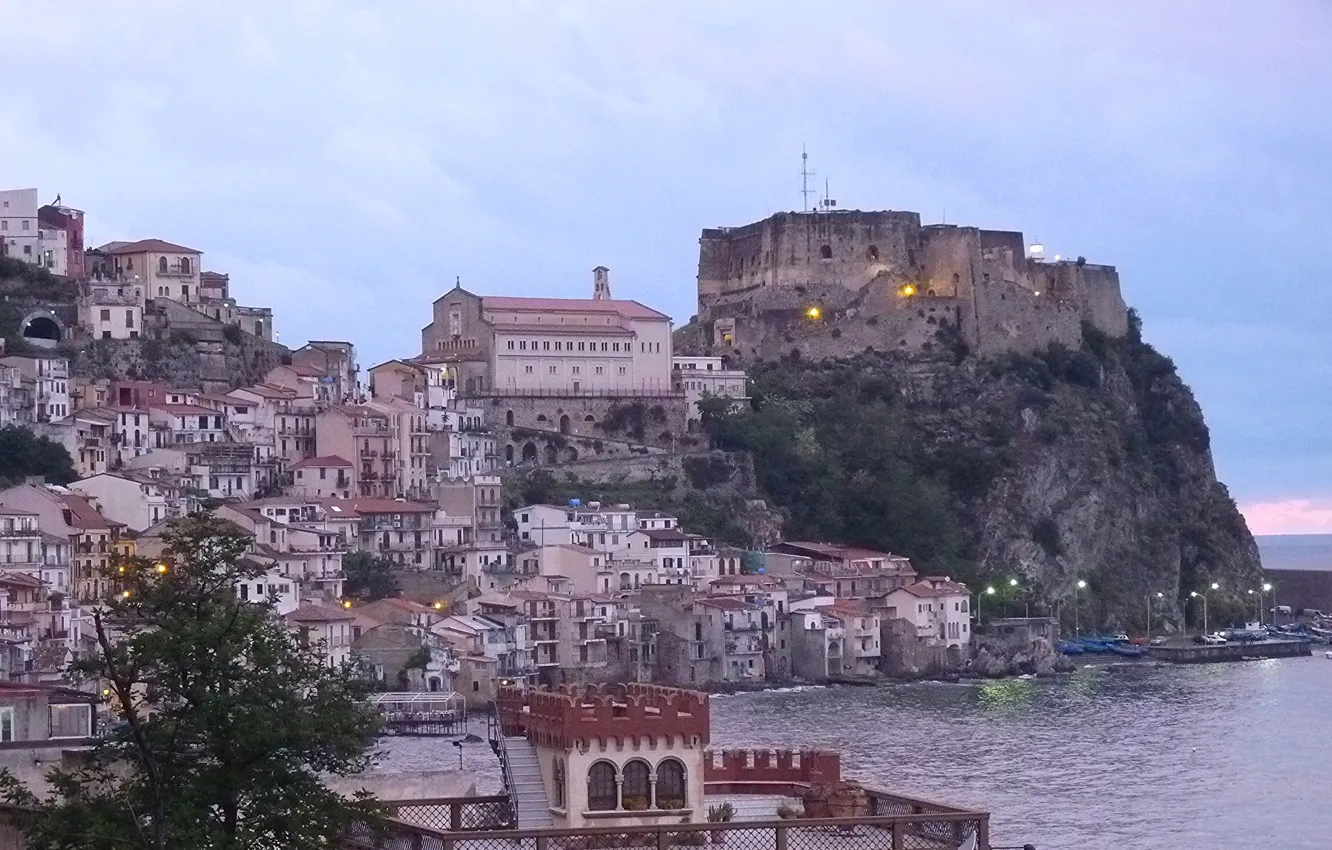 Photo wallpaper Italy, Calabria, Shilla