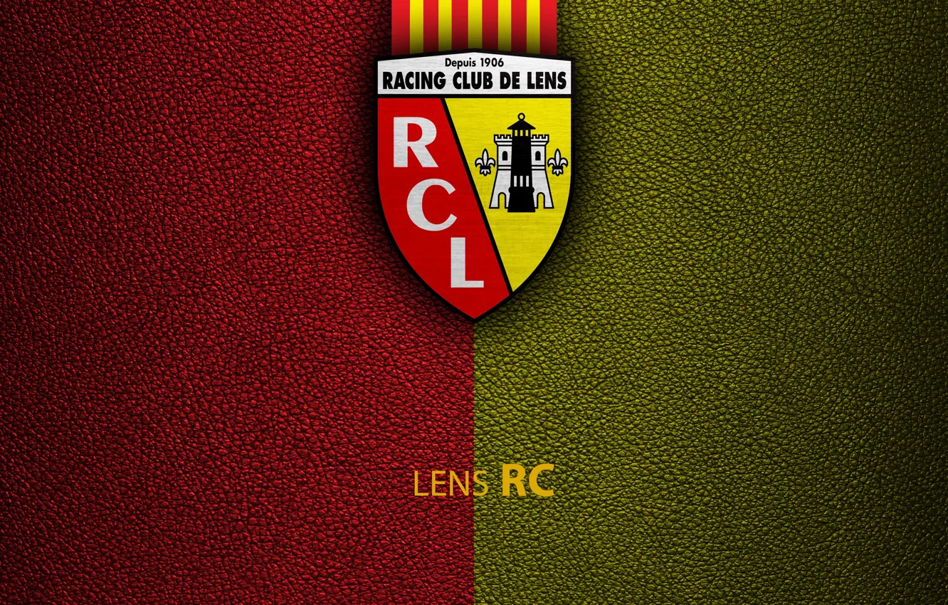 Photo wallpaper wallpaper, logo, football, Sport, Ligue 1, RC Lens
