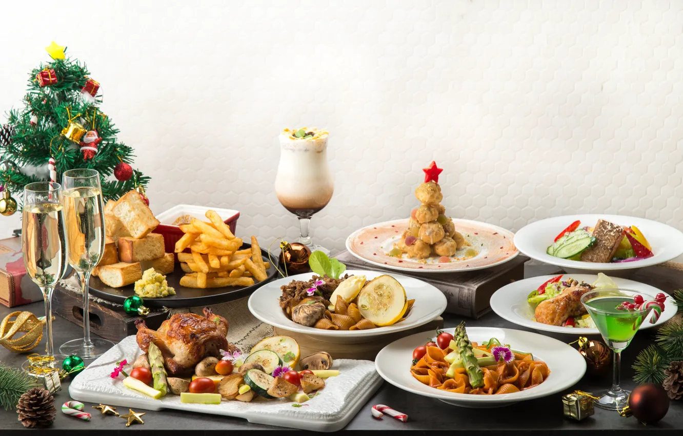 Photo wallpaper food, Goodies, cuts