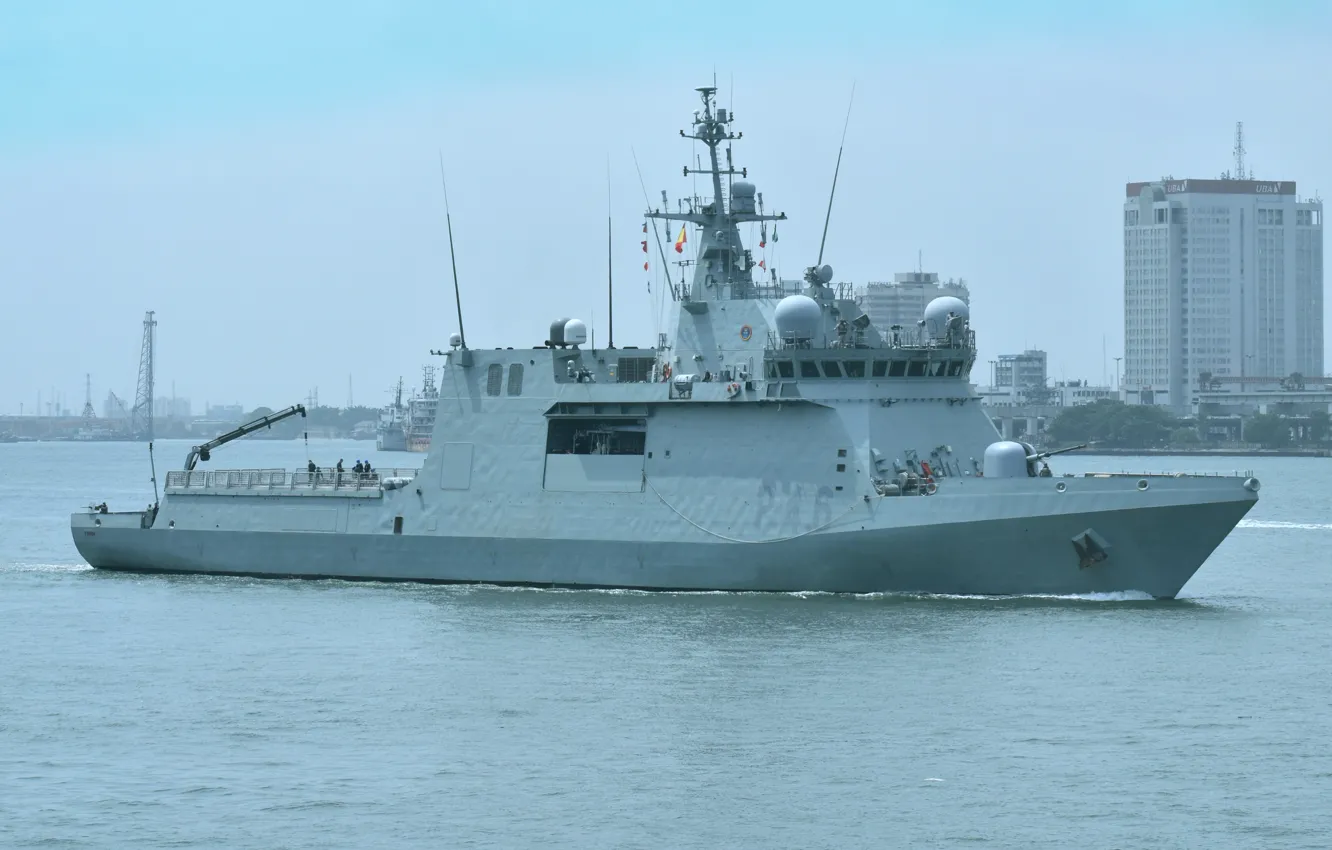 Photo wallpaper Spanish Navy, patrol ship, Furor, P46