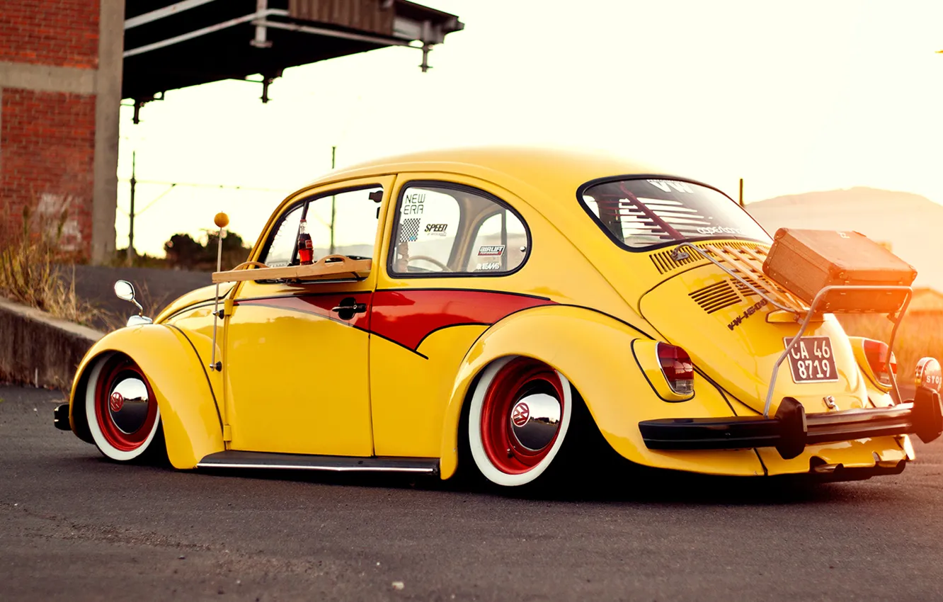 Photo wallpaper volkswagen, Volkswagen, beetle, beatle, bug