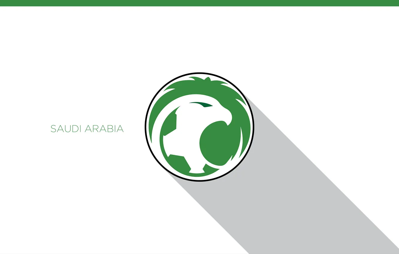 Photo wallpaper Sport, Saudi Arabia, football, wallpaper, logo
