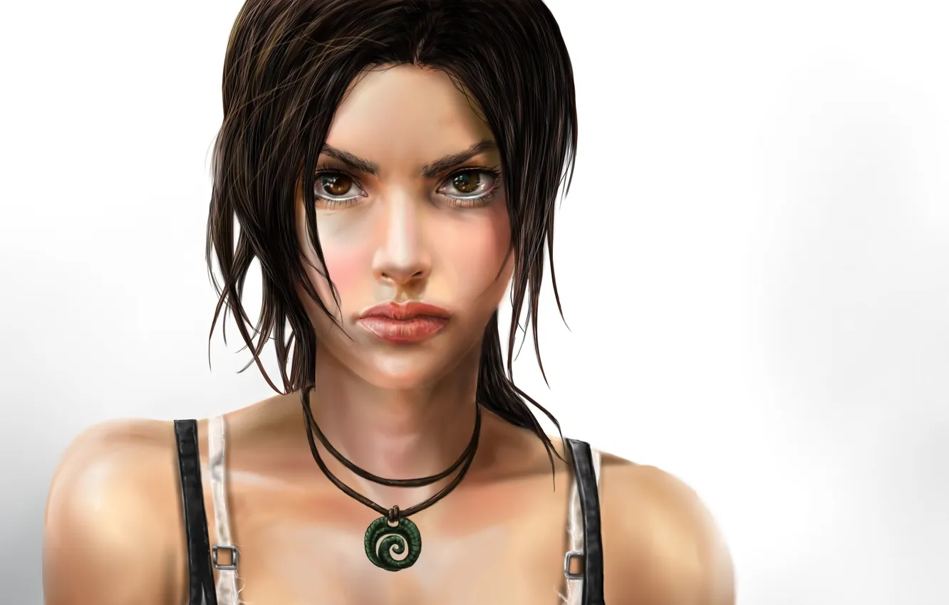 Photo wallpaper look, background, the game, art, Tomb Raider, Lara Croft
