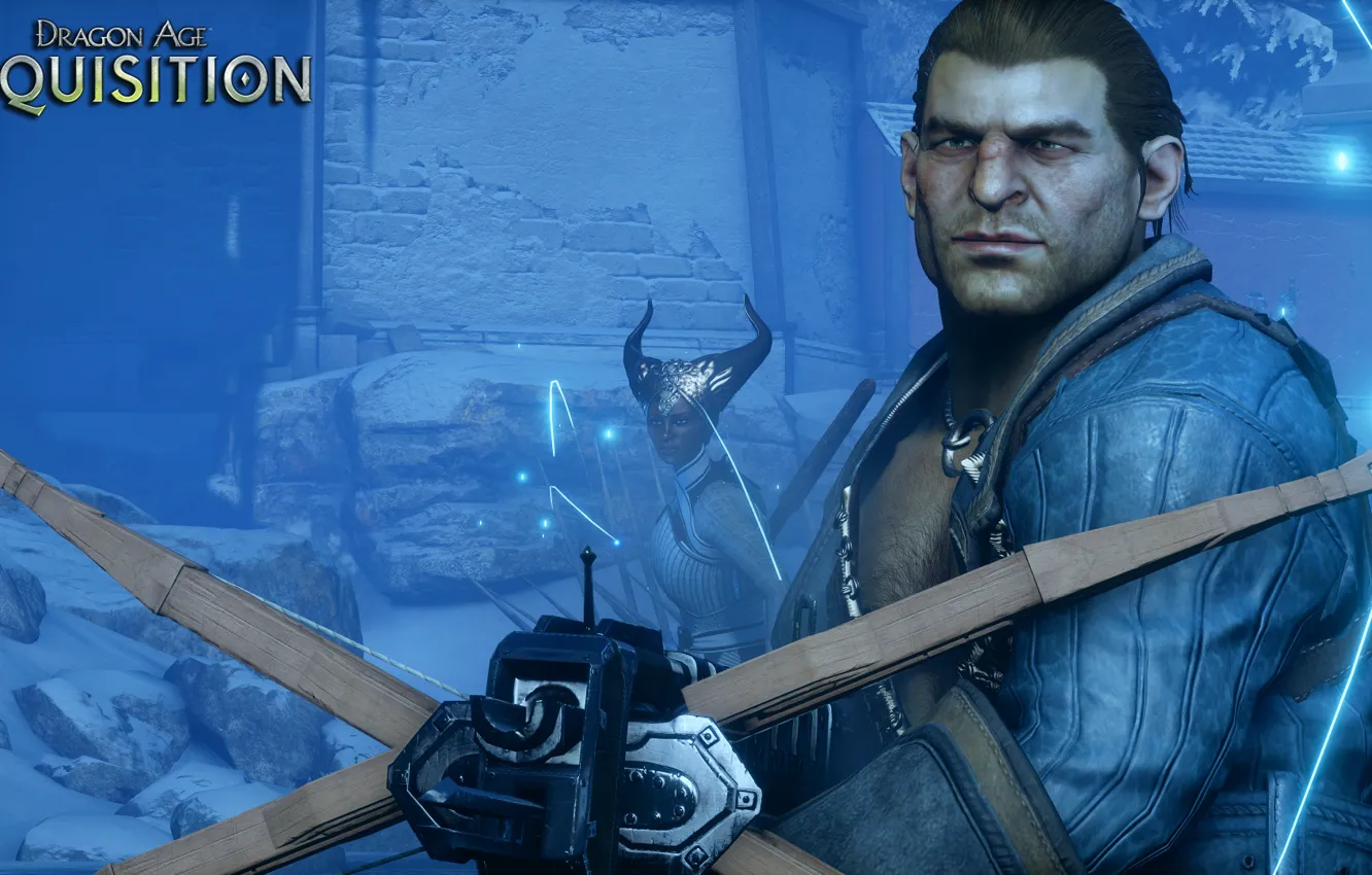 Photo wallpaper dwarf, rpg, Dragon Age, bioware, crossbow, Bianca, Inquisition, Varrick