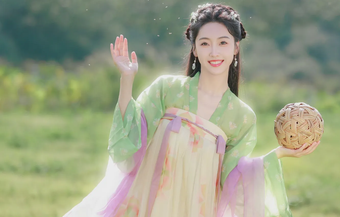 Photo wallpaper China, the ball, Xuan Lu, actress, Xuan Lu