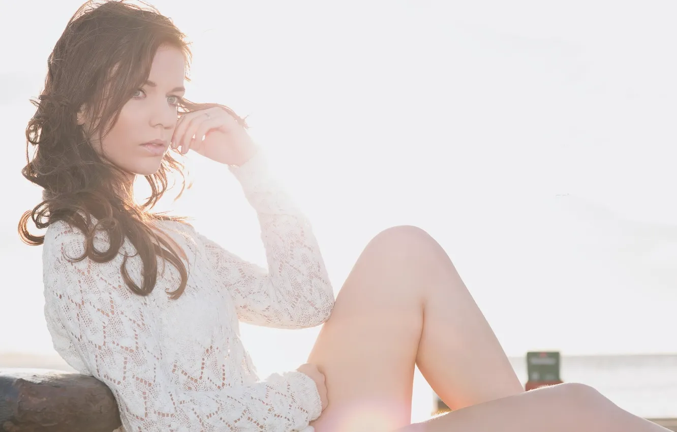 Photo wallpaper girl, sexy, beautiful, model, cute