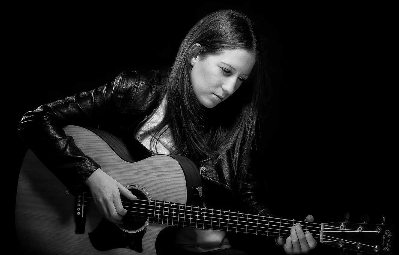 Photo wallpaper music, guitar, Jenny Colquitt