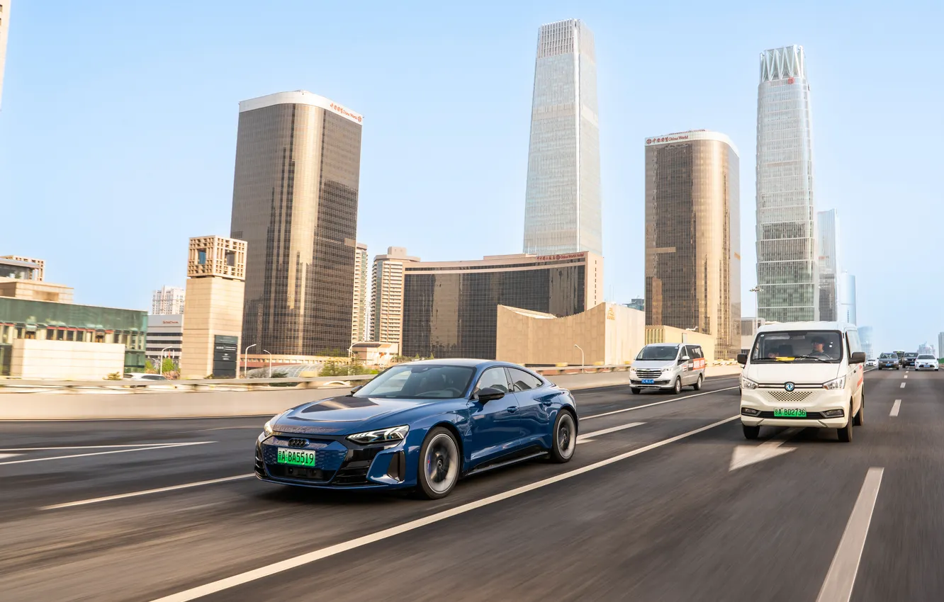 Photo wallpaper Audi, 2022, Audi RS E-Tron GT