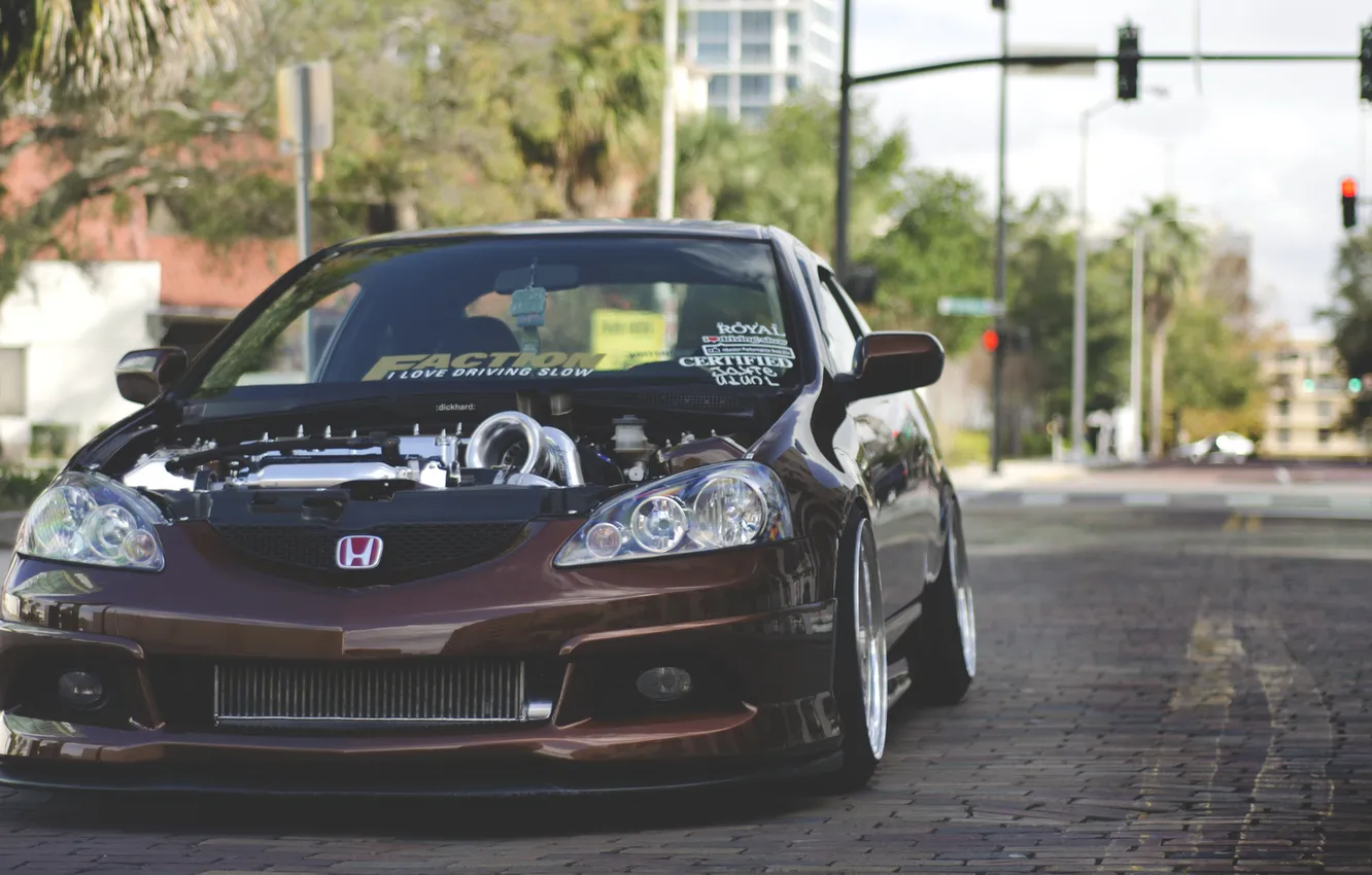 Photo wallpaper Honda, Honda, RSX