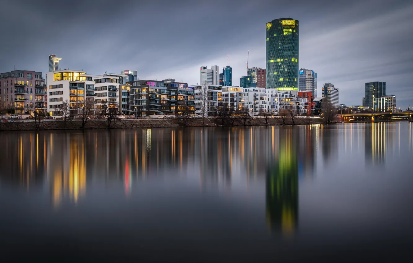 Photo wallpaper Frankfurt am Main, Hesse, Gutleutviertel
