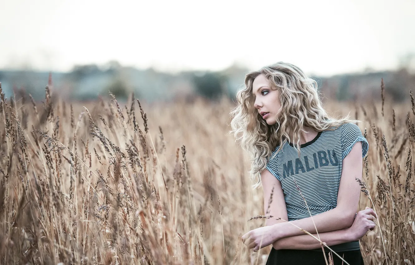 Photo wallpaper girl, pose, background