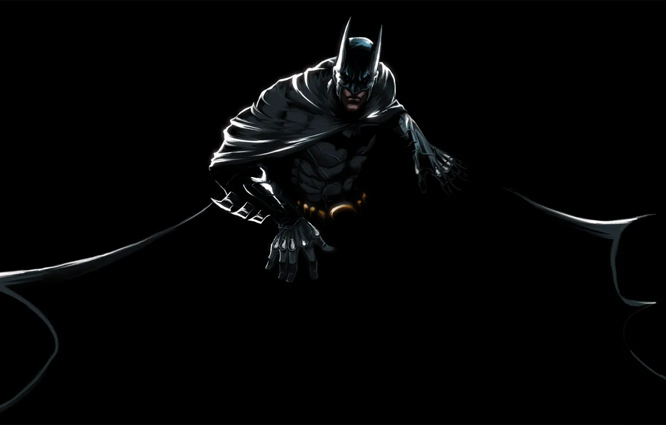 Photo wallpaper dark, black, The Batman III